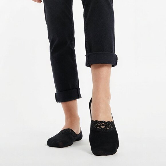 PEDS Extreme Low Shoe Liner 2 pack Black NWT - Picture 2 of 4